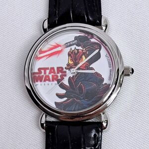 Disney Star Wars Donald Duck Darth Maul Watch Star Wars Weekends New Box